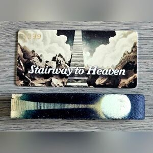ZOX "STAIRWAY TO HEAVEN" #1299 Remembrance Memorial Collectible Med wristband